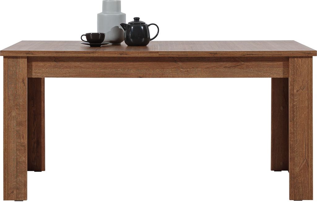 Furniture24 Tisch IVO IV12 Esstisch Ausziehbar 160 - 200 cm April Eiche