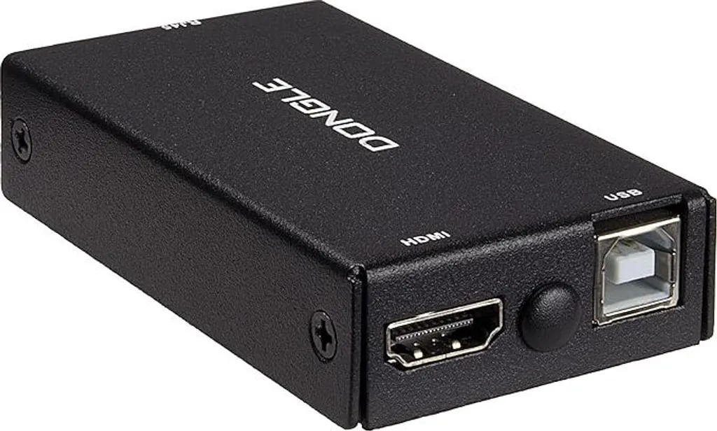 Module KVM RJ45 vers HDMI Inter-Tech KT-150H pour câblage réseau