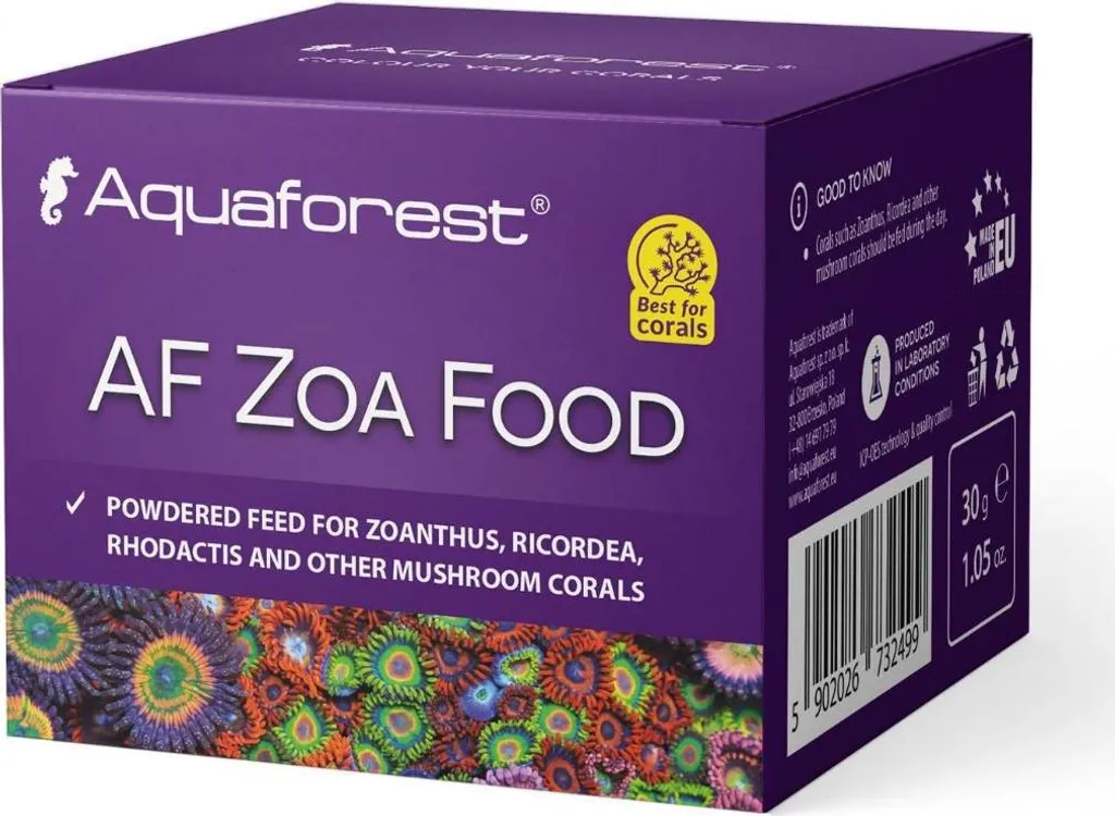 Nourriture Aquaforest Zoa Food 30g pour stimuler la croissance des coraux
