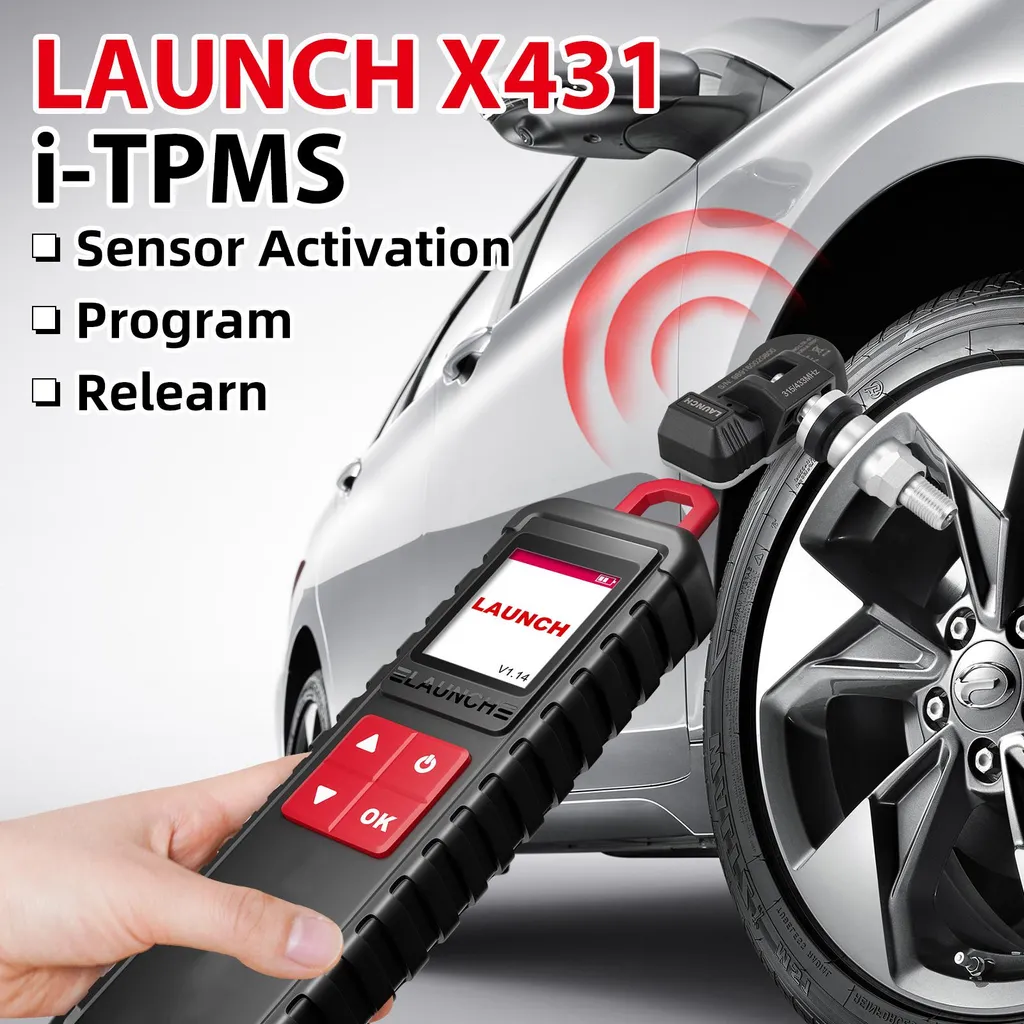 Scanner de Diagnostic i-TPMS pour Programmation Capteurs 315 et 433 MHz - 2