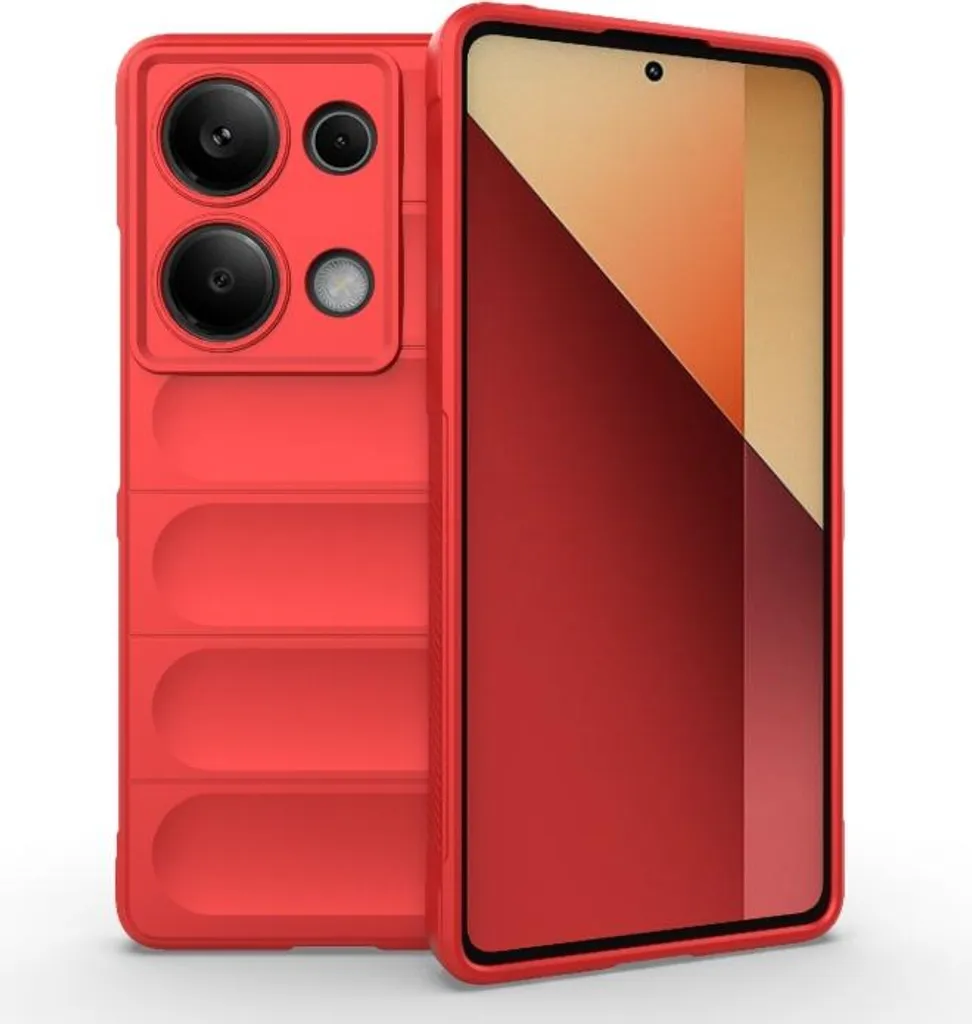 Custodia Rossa per Redmi Note 13 Pro 4G - Magic Shield Armor Shockproof
