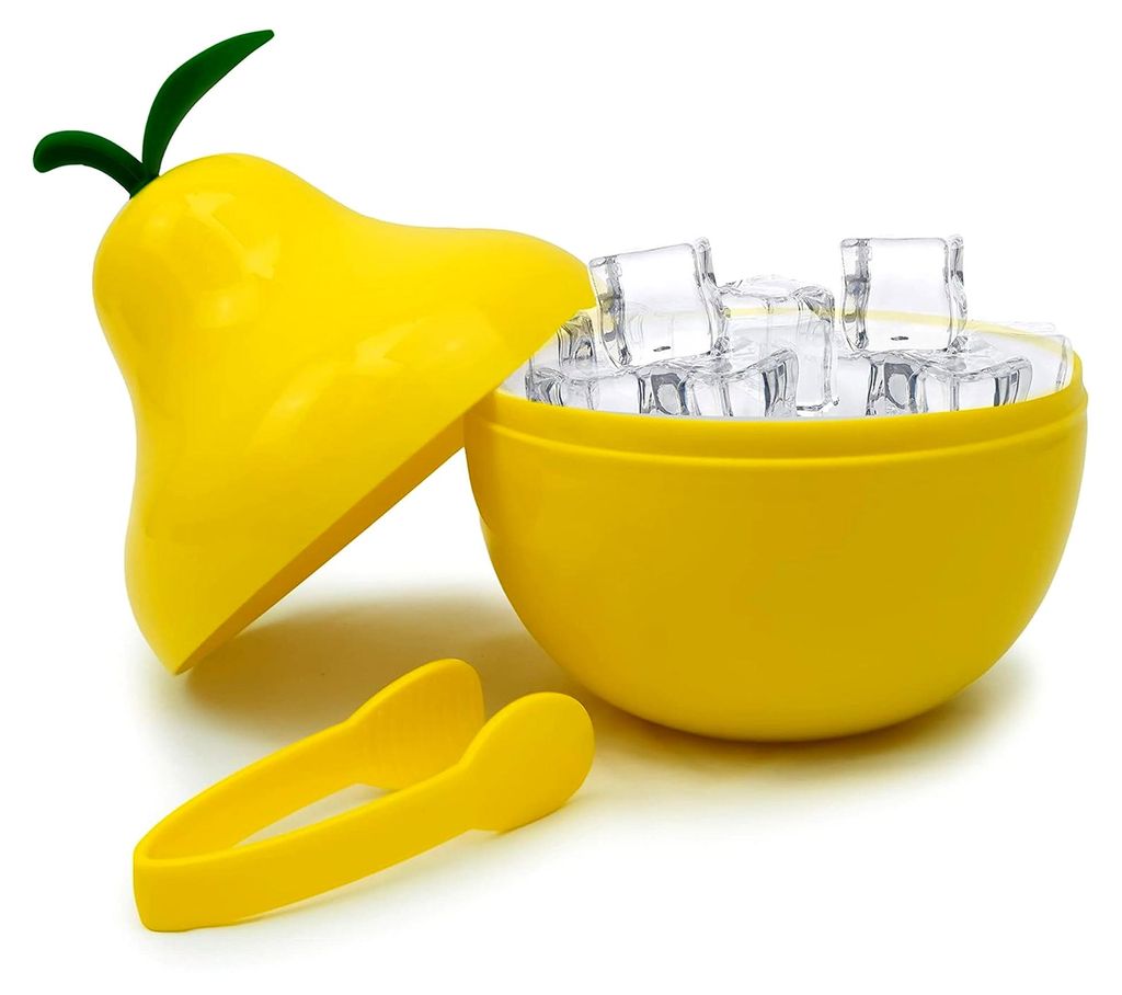 Eiseimer – Behälter für Eiswürfel – Birnenmotiv