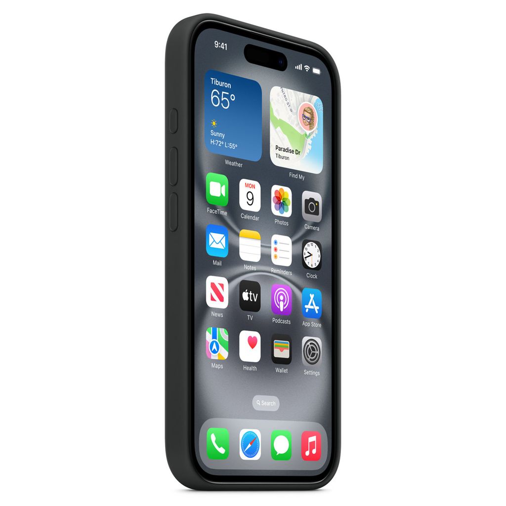 Custodia in silicone per Apple iPhone 16 con MagSafe – Immagine del prodotto 