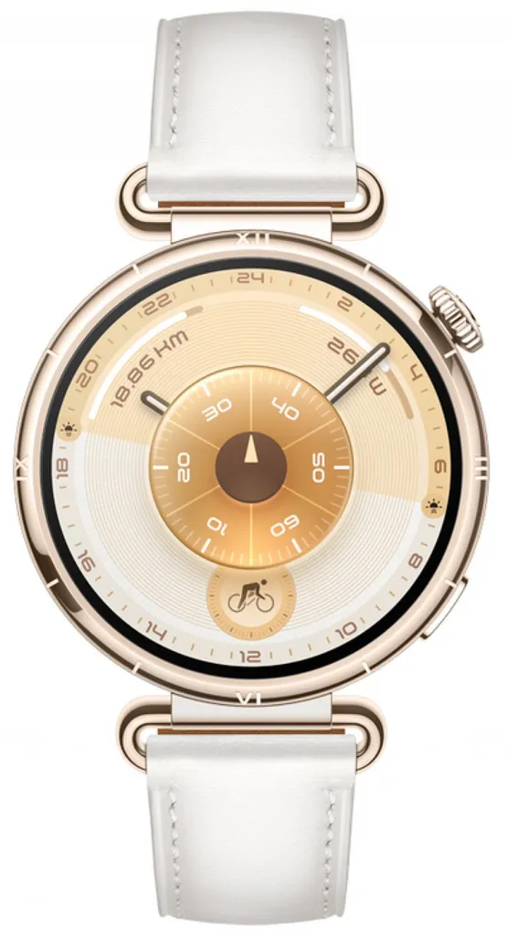 Montre Connectée Huawei WATCH GT6 Gold AMOLED 41mm avec Écran Tactile HD