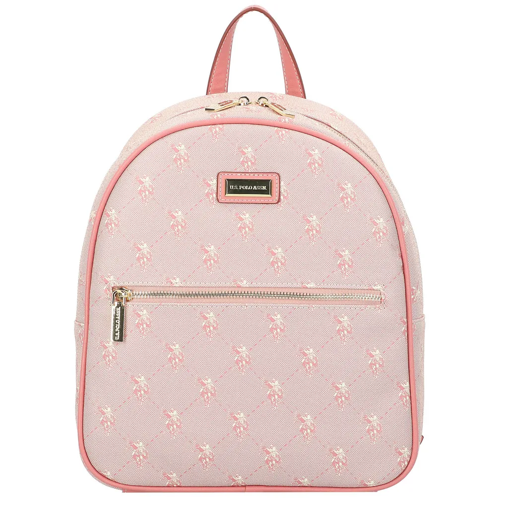 Sac à dos Hampton U.S. POLO ASSN. rose clair pour ordinateur - 5