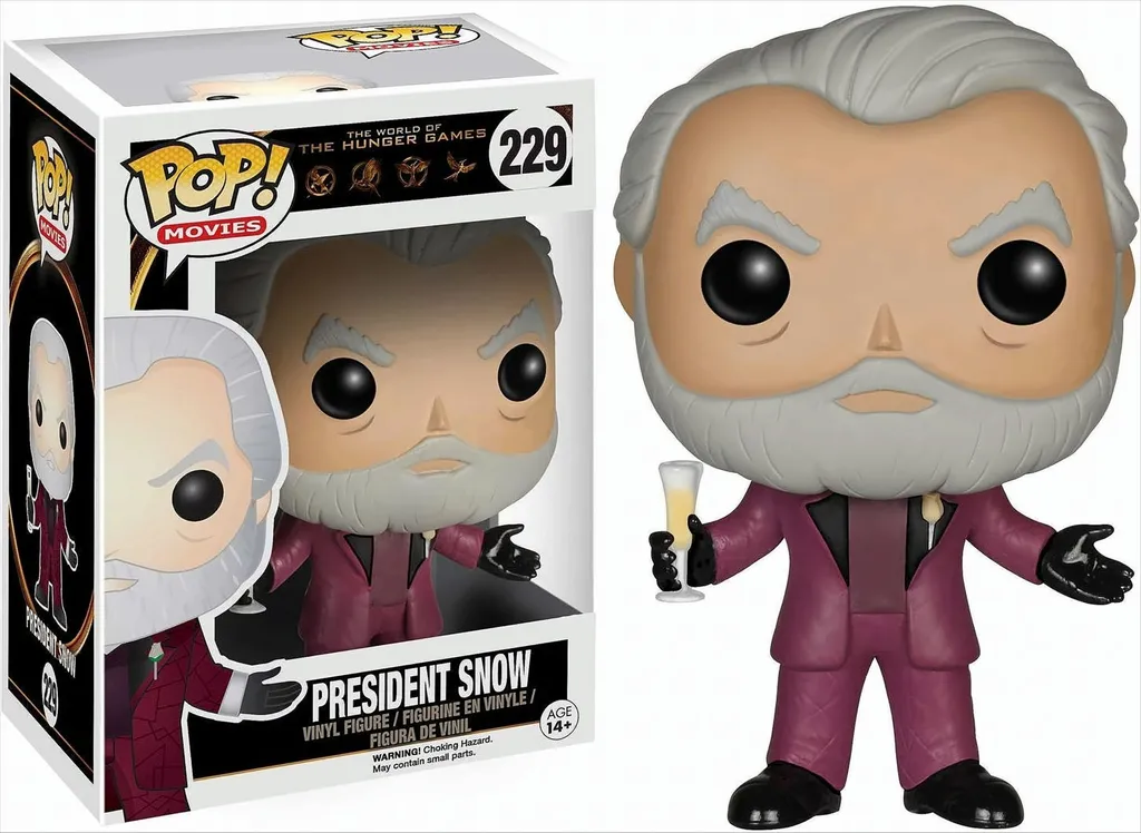 Cadeau de Collection Hunger Games - Figurine POP Président Snow Vintage