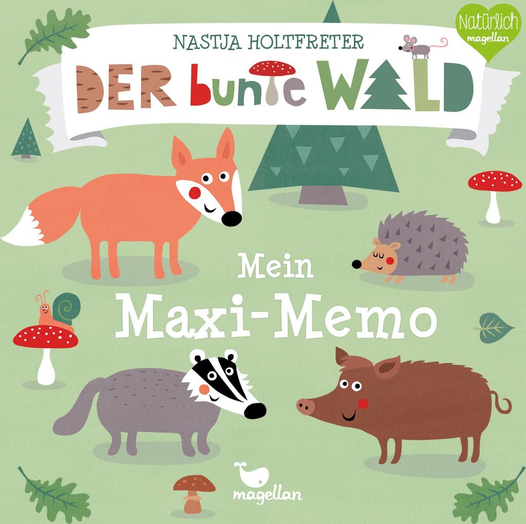 Der bunte Wald - Mein Maxi-Memo