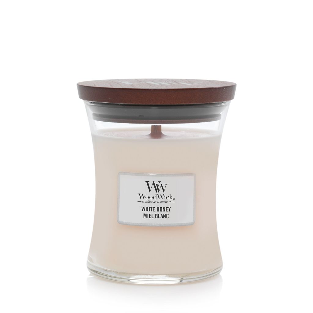 WOODWICK Kerze - WEISSER HONIG