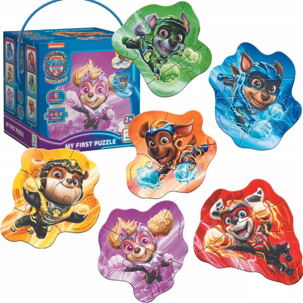 Paw Patrol Heroes 4-6-8-teiliges Puzzle Sechs Puzzle-Set 200536