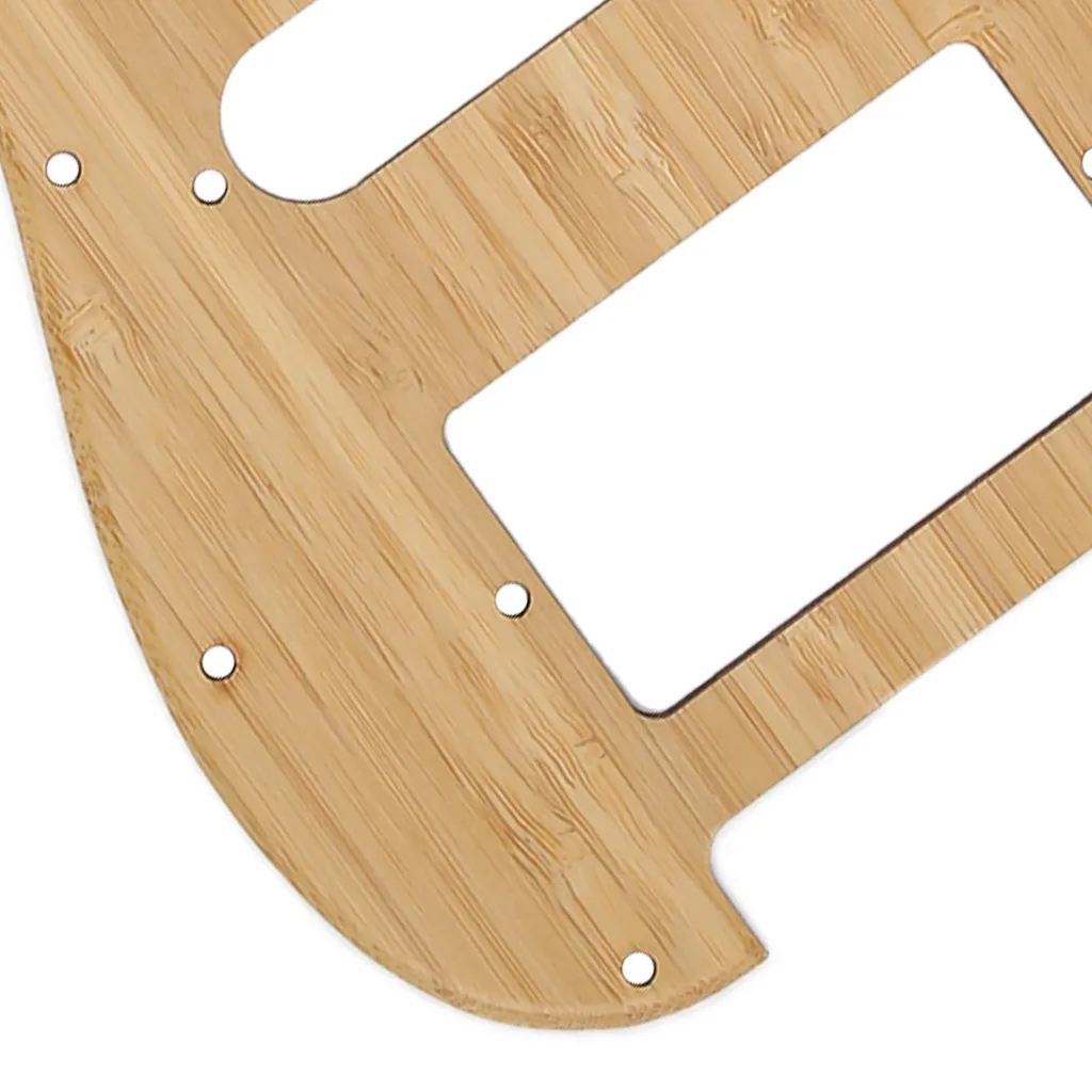 Plaque de protection bambou naturel ST GSSH05 - Pickguard résistant - 12