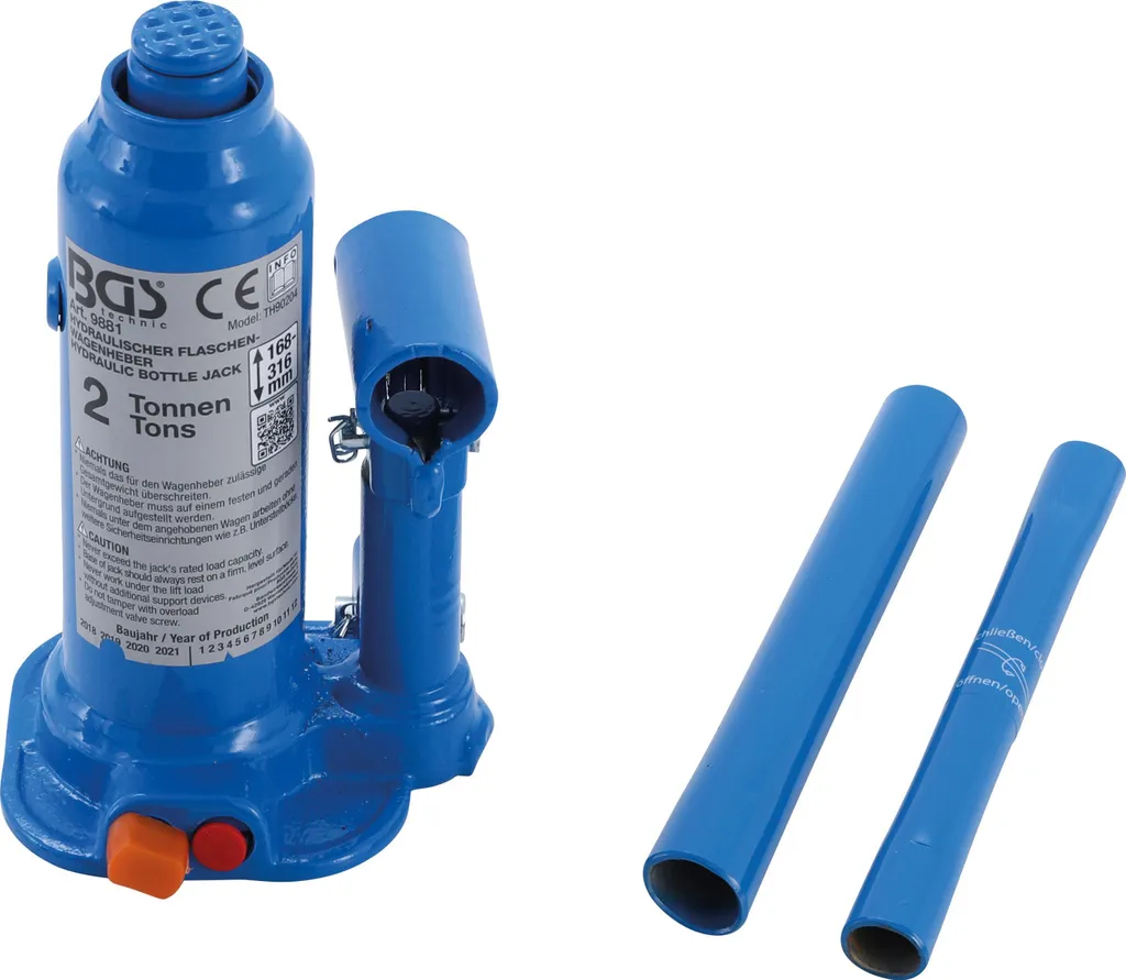 Cric Idraulico 2t BGS vs Economici - Perché la Qualità Telescopica Vince