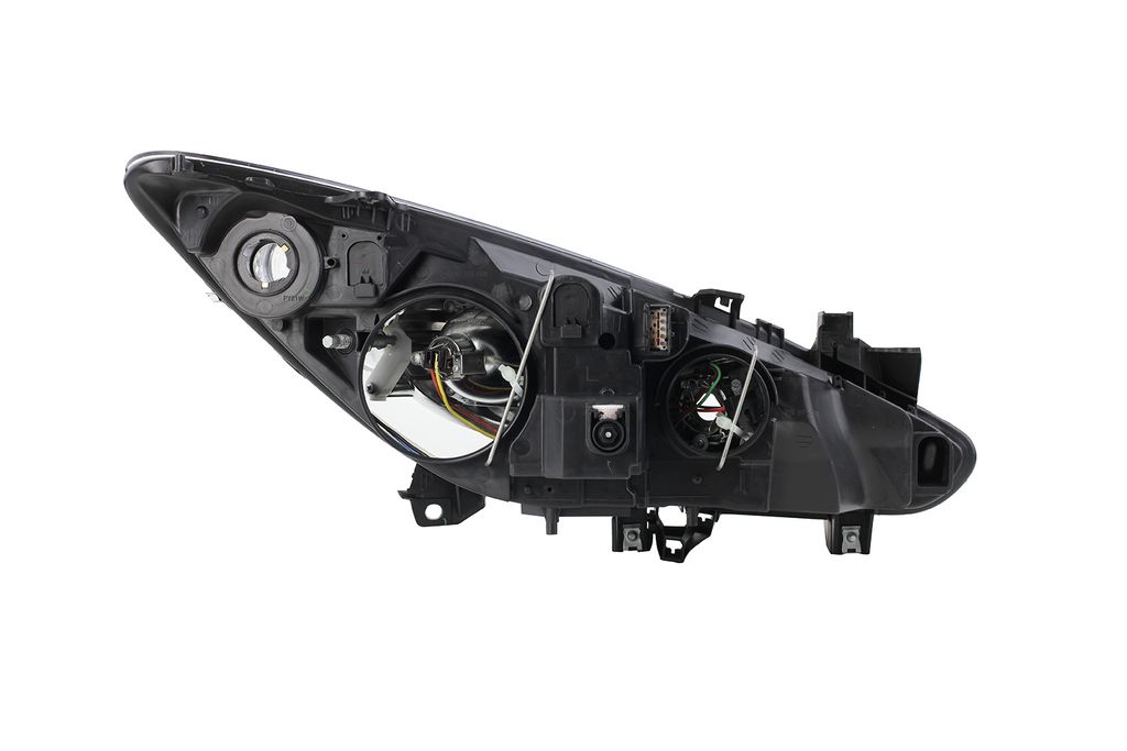 Fari Alogeni Completi Johns Per Peugeot 207 (2006-) – Set Sinistra E Destra Con Lampadine H1/H7 E Motore Livellamento