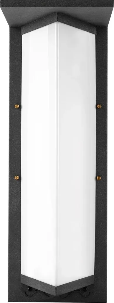 Applique LED Esterno Lineare Nero IP55 Alluminio | Design Moderno 220V