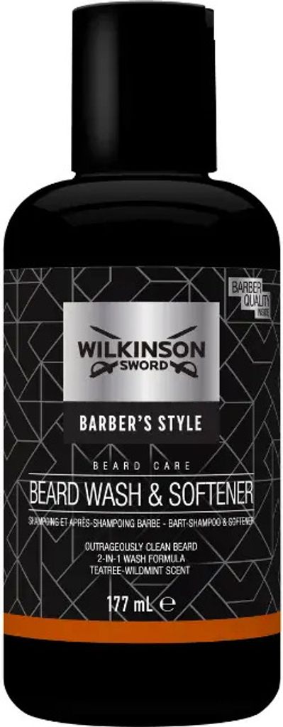 Wilkinson Barber's Style Bartwaschmittel und Weichspüler 177 ml