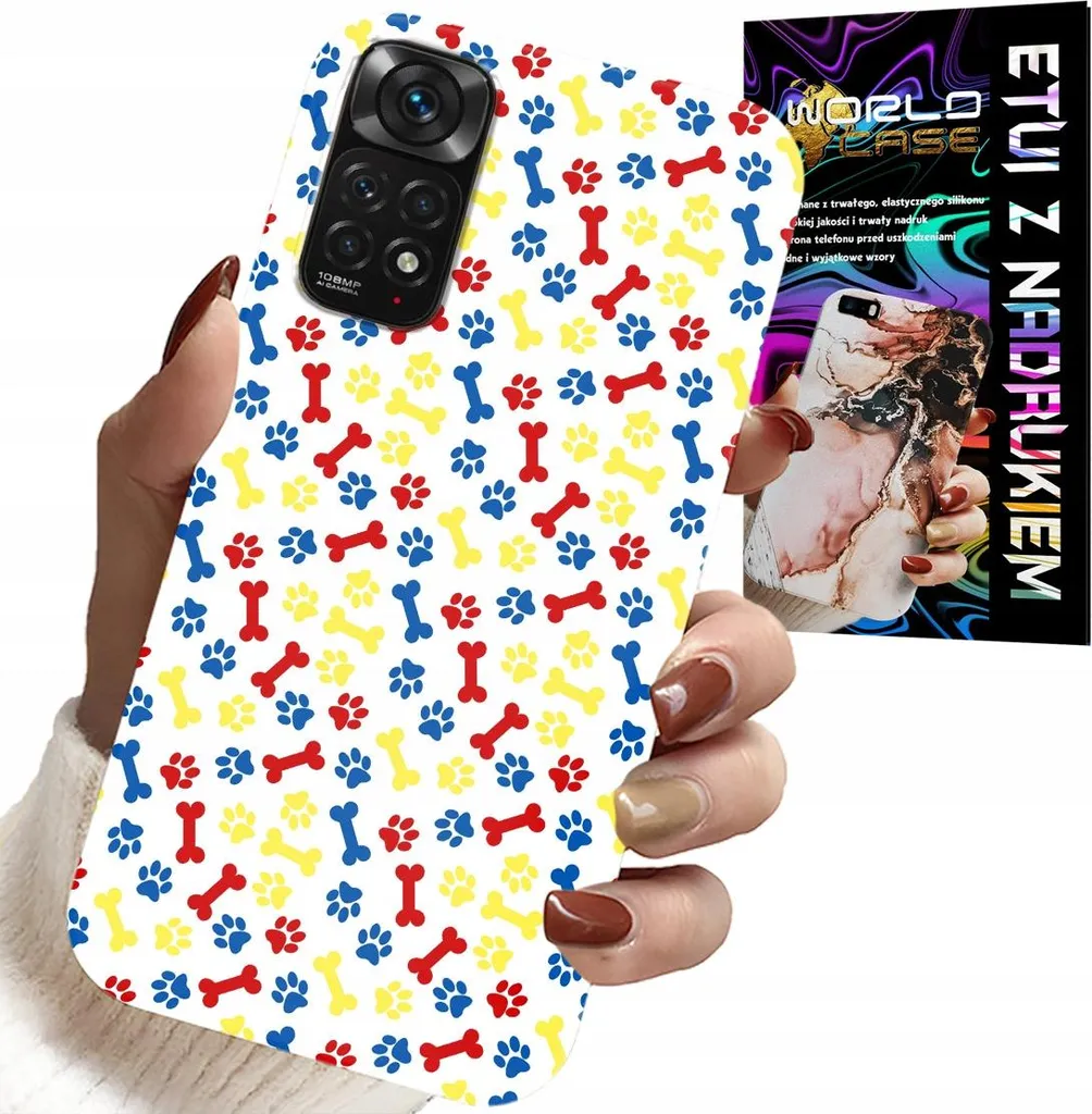 Custodia Xiaomi Note 11/11S Dog Patrol Cartoon + Pellicola Vetro 9H