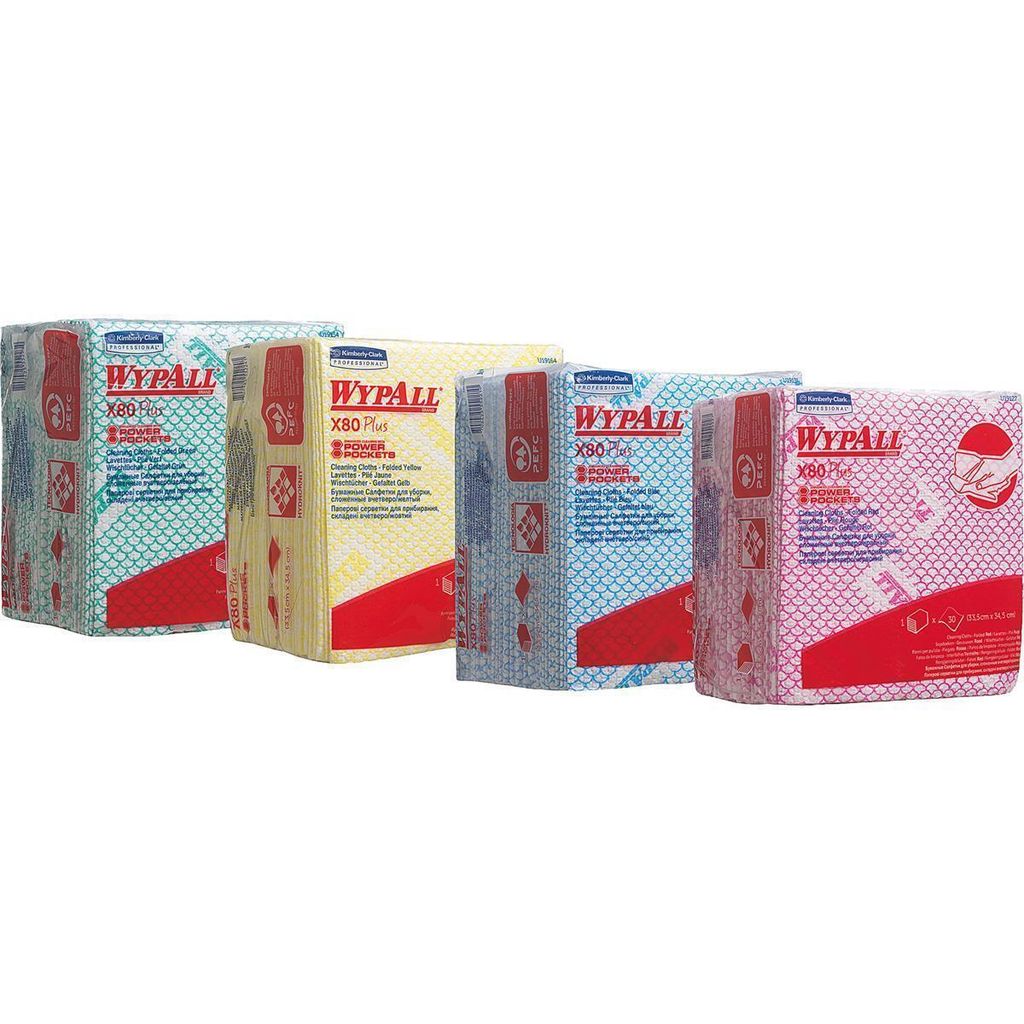 WYPALL Panno di pulizia X80 Plus 19154 335x345cm gn 30 Immagine del prodotto 