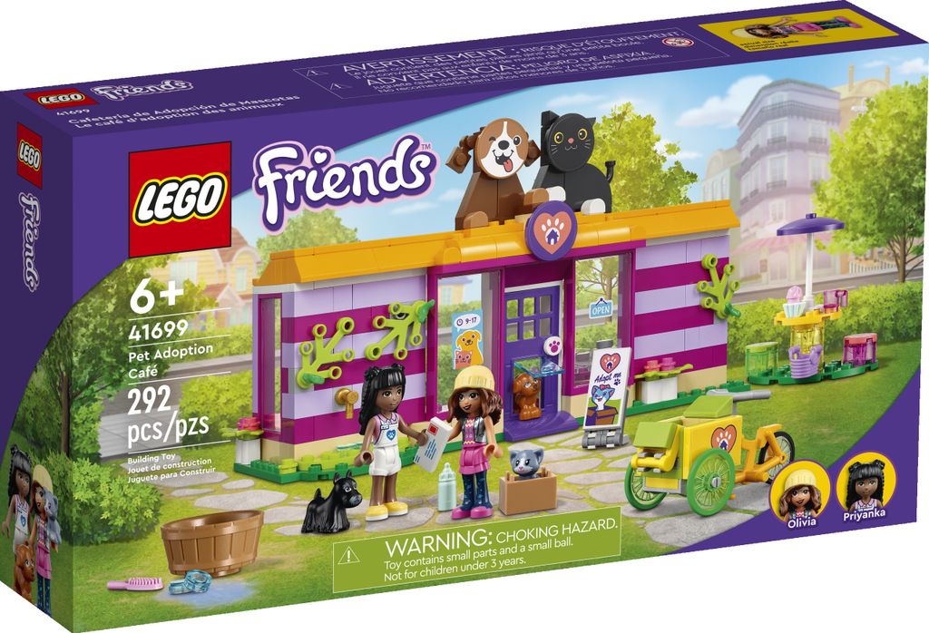 Lego Friends 41699 Hostel Cafe Image du produit 