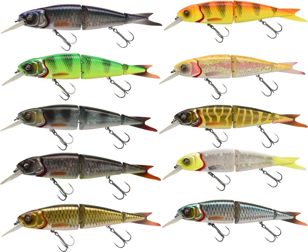 Savage Gear 4PLAY Classic Lowrider Suspending - Wobbler, Farbe:Firetiger, Länge / Gewicht / Hakengröße / Lauftiefe:13cm / 21g / Gr. 4 / 0,5-1,5m