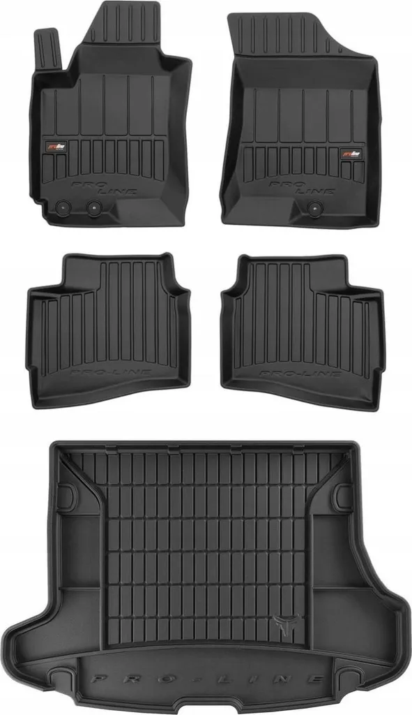 Tappetini Gomma 3D Hyundai i30 Wagon 2007-2012 Alta Resistenza TPE