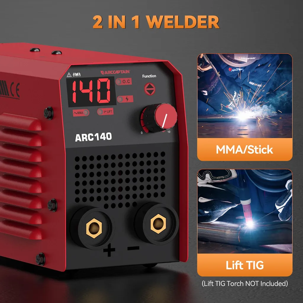 Soudeuse ARC Inverter Nomade - Poste de Soudure à l'Électrode Enrobée 220V - 2