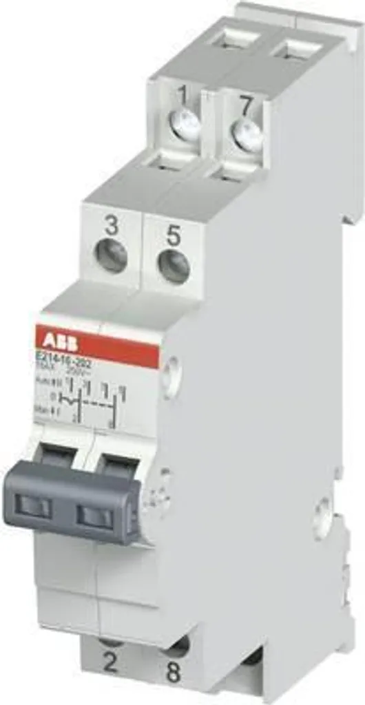 Indicateur Double LED ABB E214-16-202 Compact 18mm Haute Visibilité 16A - 2