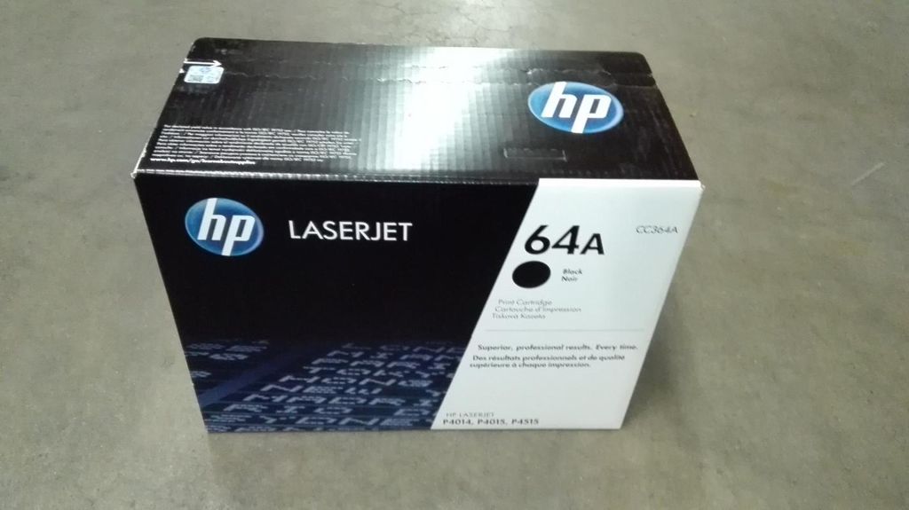 HP 64A Schwarz Original LaserJet Tonerkartusche, 10000 Produktbild 
