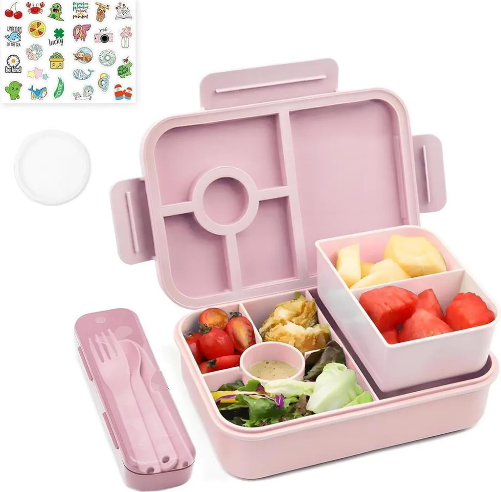 Bugucat Lunch Box 1300ml Set 3 Blu - Resistente e Antiperdita