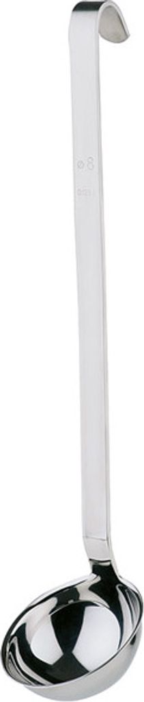 APS Schöpflöffel Schöpfkelle PROFI aus Edelstahl Löffelmaß Ø 6 cm Kapazität: 50 ml Gesamtlänge 34 cm