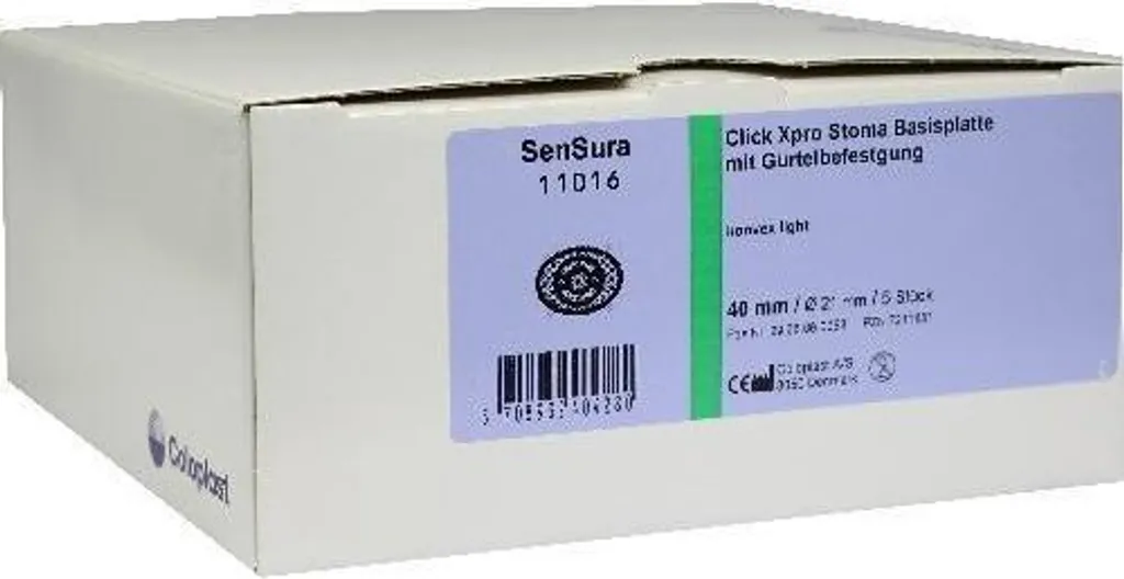 Coloplast SenSura Click Xpro Placca Convessa 21/40mm - Sistema 2 Pezzi