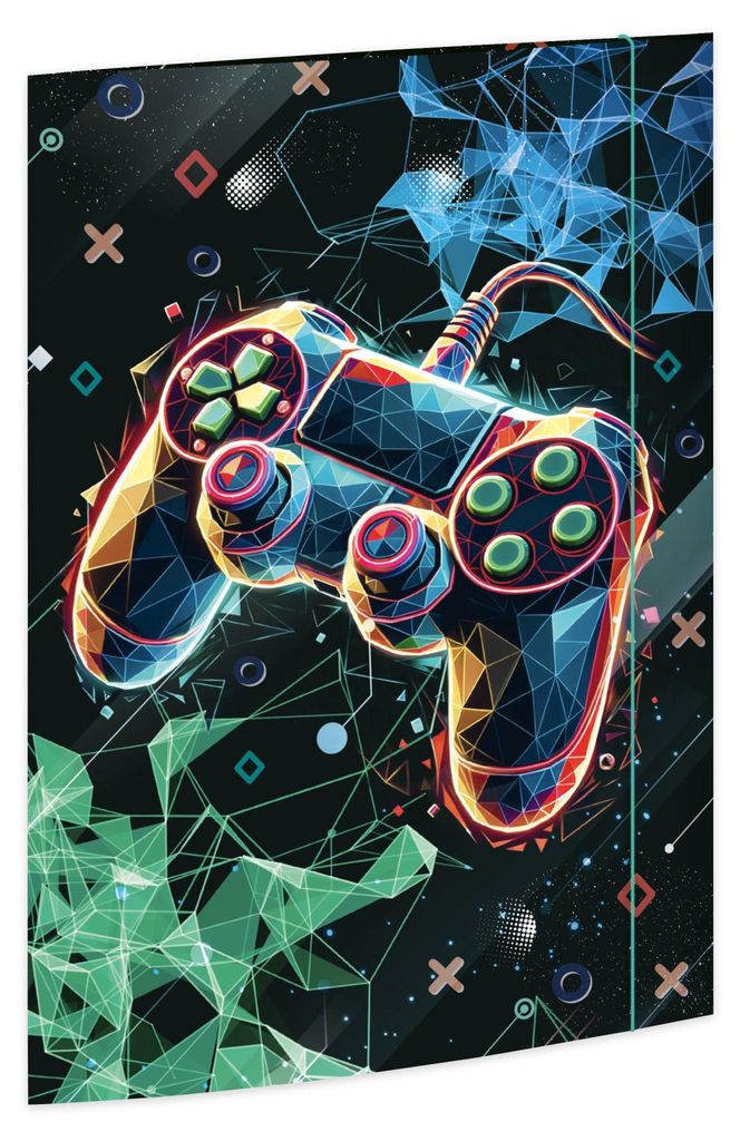 Gaming Gummizugverschluss, Einschlagklappen, bis DIN A4 24 Produktbild 
