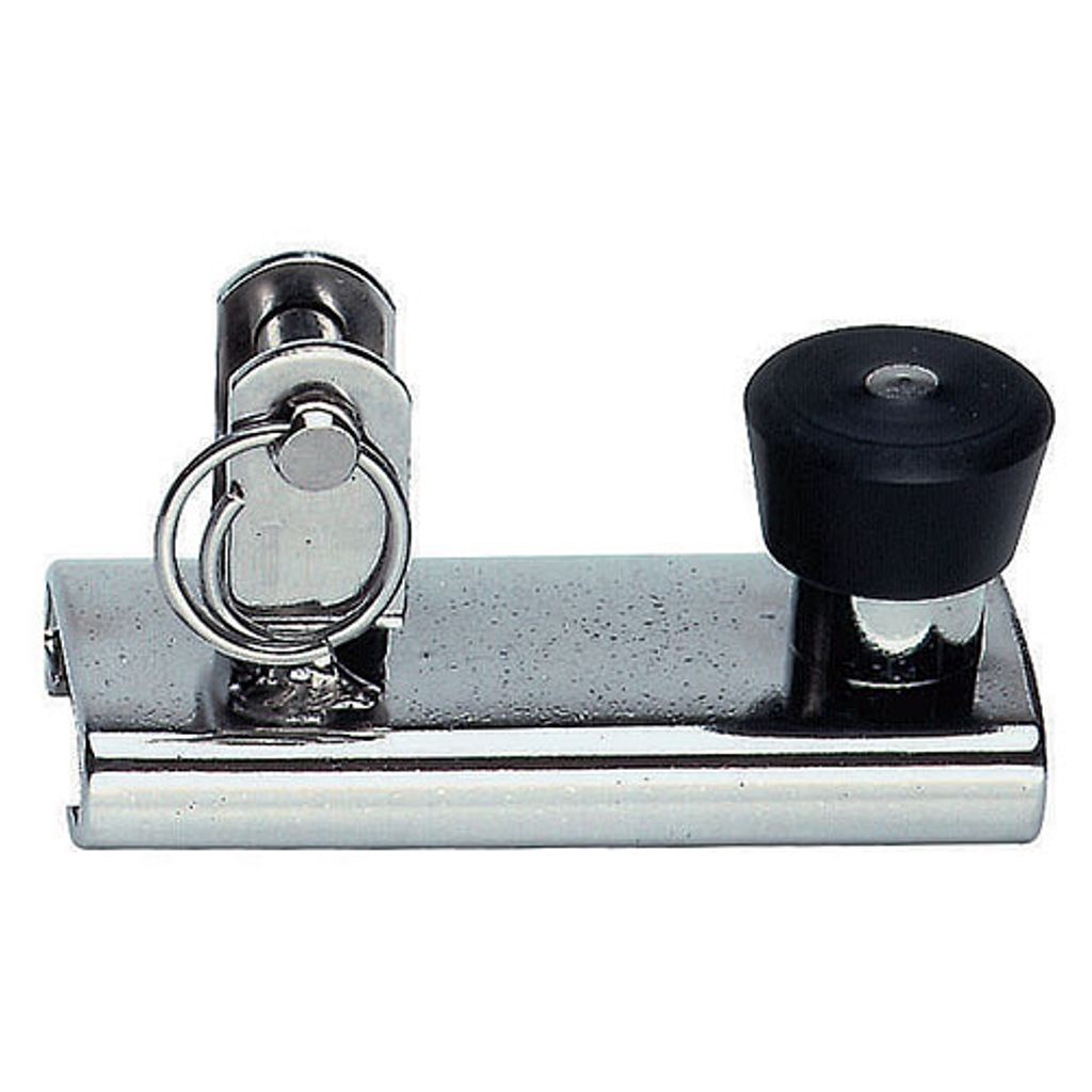 Sprenger Genuaschlitten mit Gabelkopf für Profil 25x4, Edelstahl A2