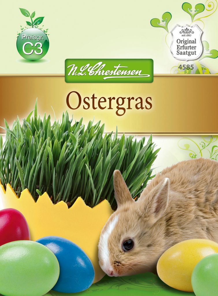 Ostergras | Kleintiersaaten von N.L. Chrestensen