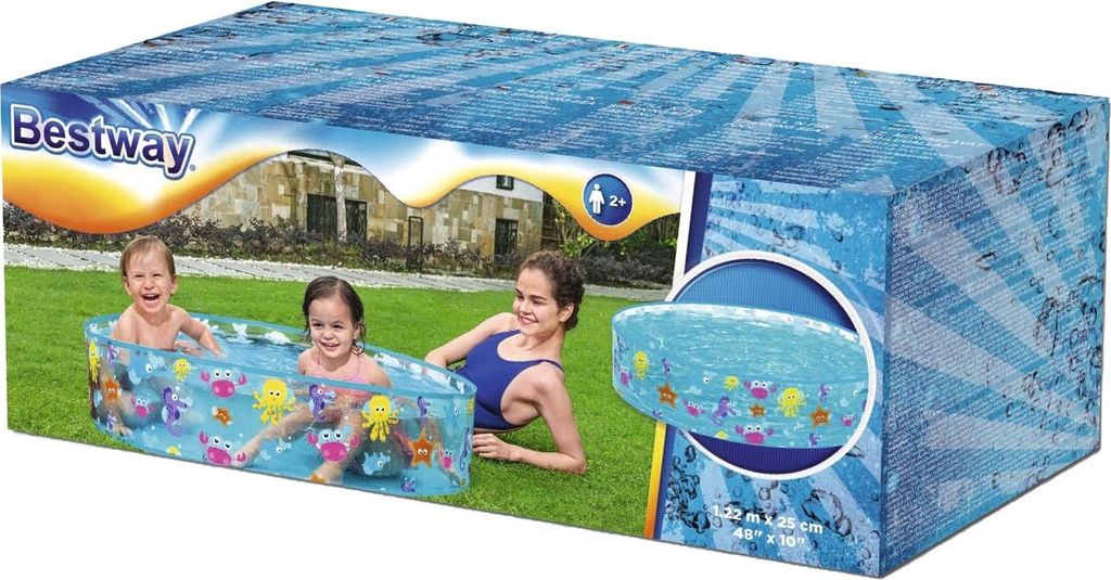 Bestway Planschbecken FillN Fun Sparking Sea 122x25cm Produktbild 24