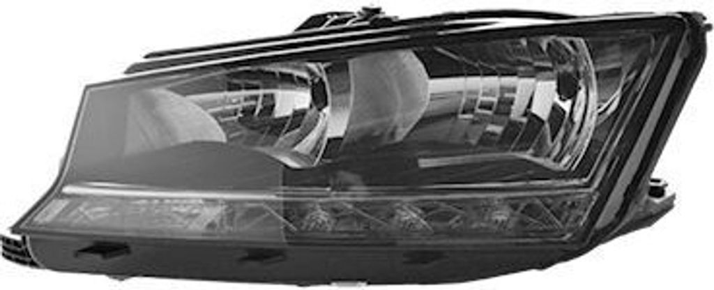 VAN WEZEL Scheinwerfer Links für SKODA FABIA (NJ3) 7632961
