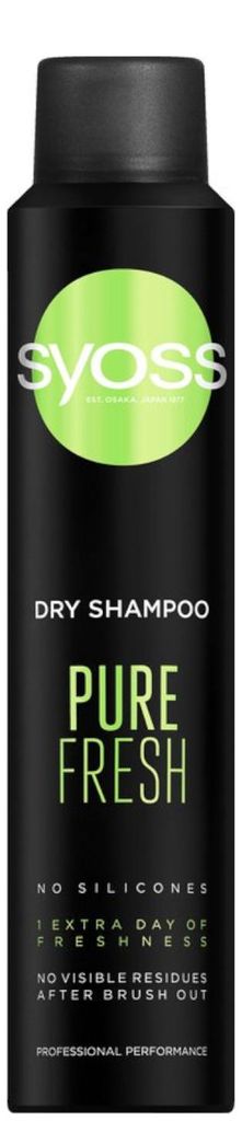 6x Syoss Trockenshampoo Pure Fresh 200 ml Produktbild 