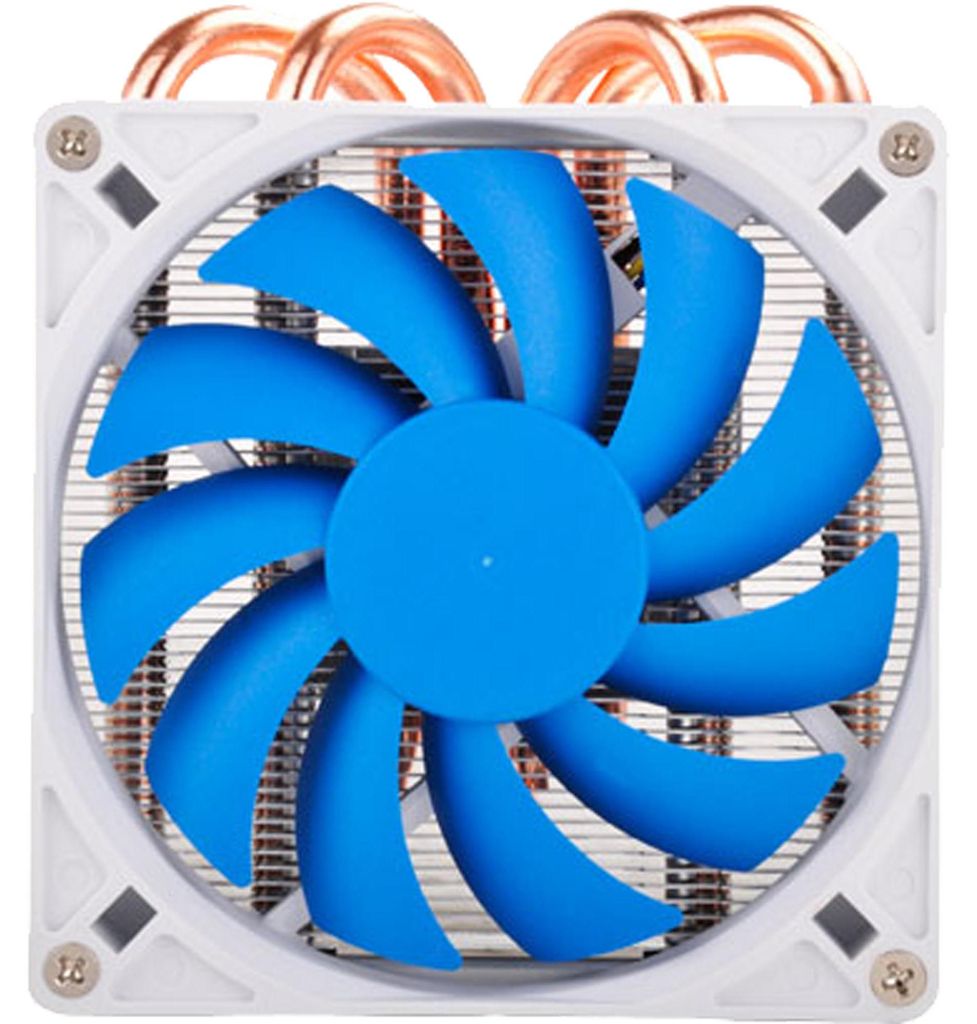 Silverstone SST-AR06, Kühler, 9,2 cm, 1200 RPM, 2500 RPM, Blau, Weiß