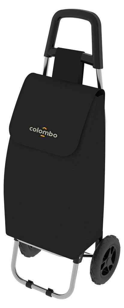Colombo Einkaufstrolley Rolly Nero - 40L - Schwarz - Einkaufwagen
