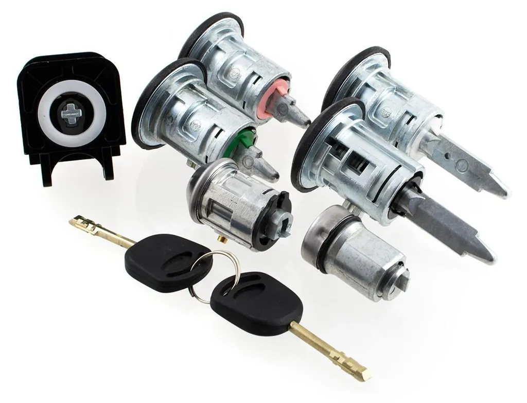 Jeu de barillets de serrure pour Ford Transit 2000 à 2006 pack de 7 pièces - 2