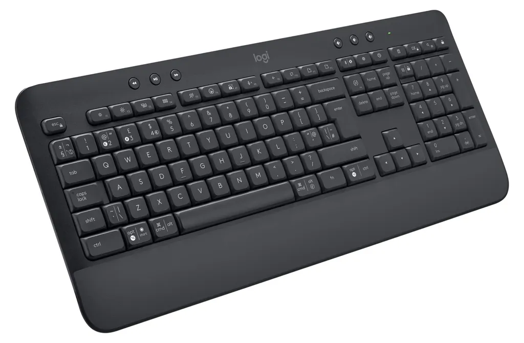 Clavier sans fil Logitech Signature K650 QWERTZ pour Télétravail Confort