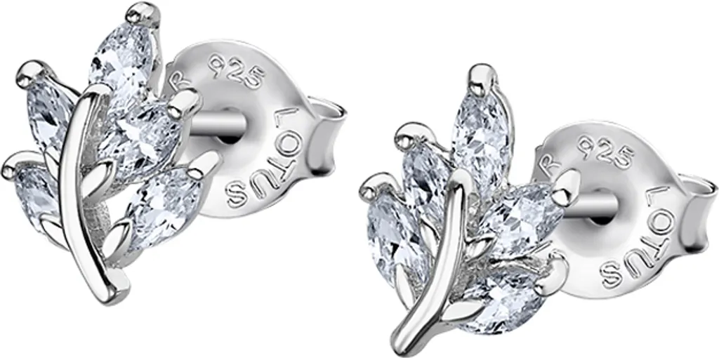 Boucles d'oreilles pendantes Lotus LP3086-4/1 argent et oxydes