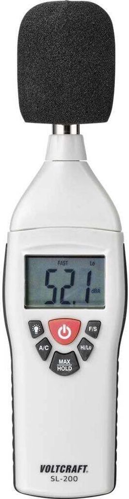 VOLTCRAFT Schallpegel-Messgerät SL-200 30 - 130 dB 31.5 Hz - 8 kHz