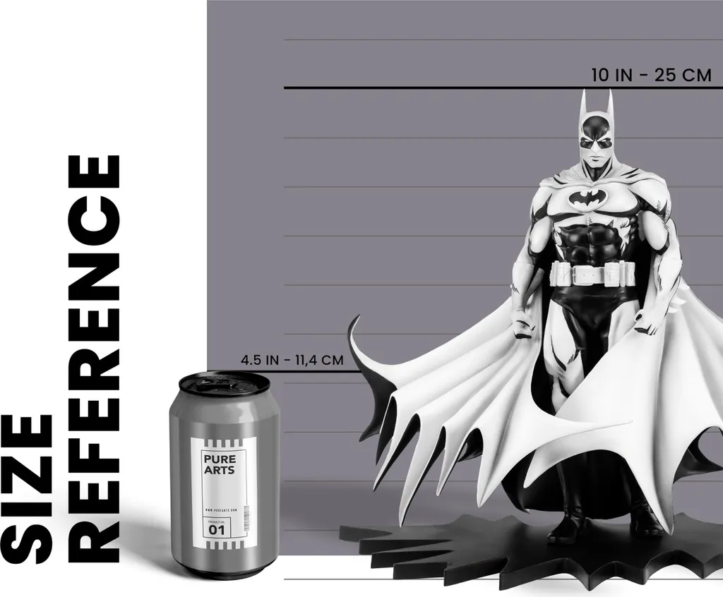 Statue Batman PX PVC 1/8 SDCC 2024 Batman Black & White Version 27 cm - 2