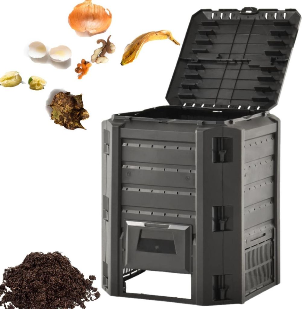 Ikl380C Kompostownik Modułowy 380L Mrozoodporny Na Kompost Zdjęcie produktu 