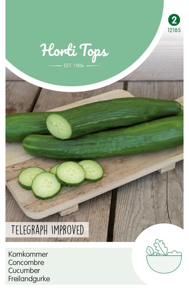 Freilandgurke Telegraph Improved | Freilandgurkensamen von Hortitops