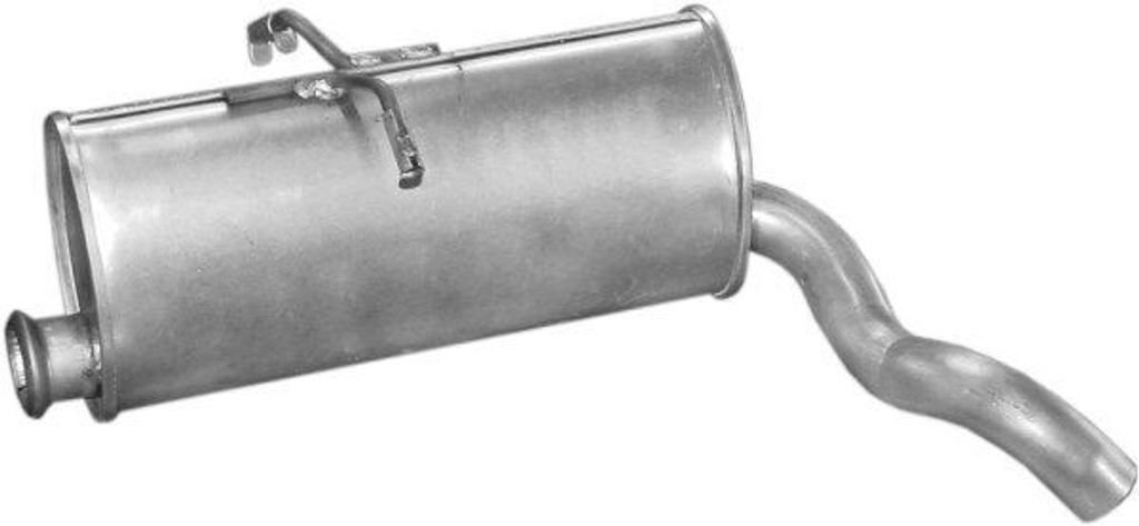 POLMO 04.145 Endschalldämpfer passend für PEUGEOT PARTNER Combispace (5F) Auspuff