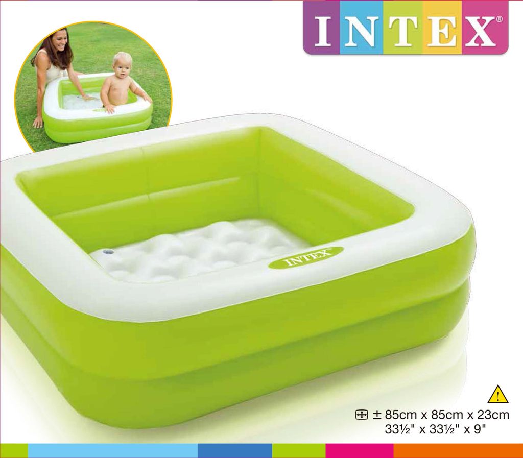 Intex 57100 Planschbecken Pool Babypool 85 x 85 x 23 cm Produktbild 26