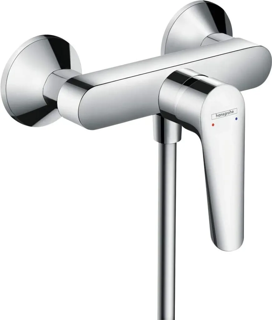 Miscelatore monocomando per doccia Hansgrohe Logis E cromo con rubinetto termostatico per doccia