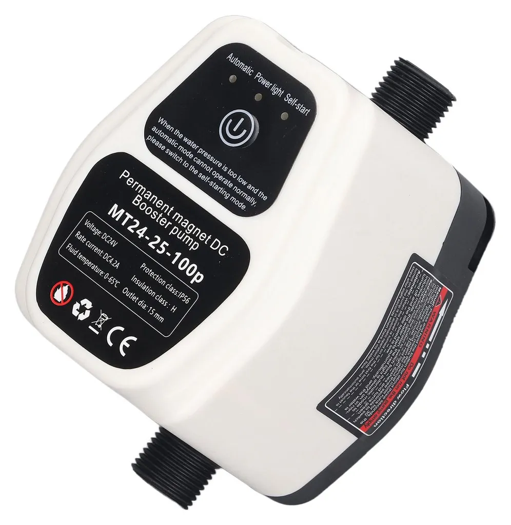 Problème de débit d'eau ? Pompe de surpression 24V automatique 100W