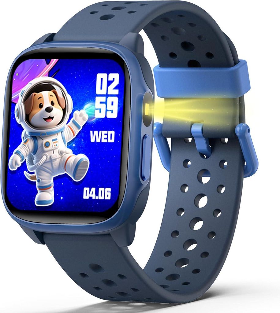 Kinder Smartwatch Fitness Tracker 15 Zoll mit 140 Sportmodi Herzfrequenz Schlaftracking IP68 ohne Handy nutzbar für Kinder 6 bis 15