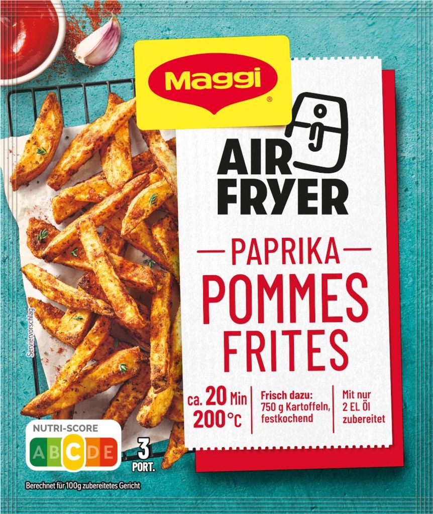 Maggi Fix Airfryer Frytki Papryka Mieszanka przypraw Zdjęcie produktu 